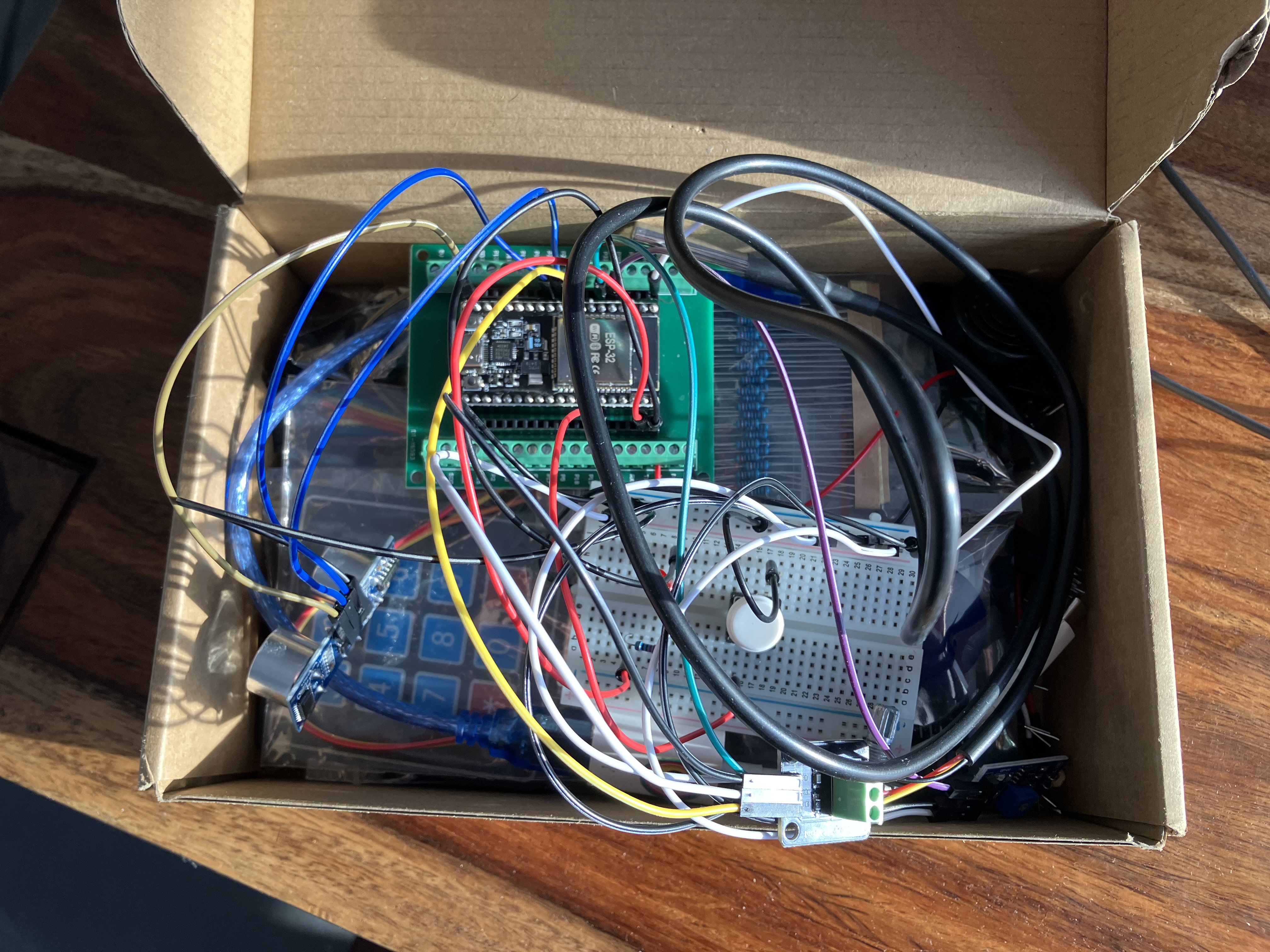 Tout rangé dans la boîte